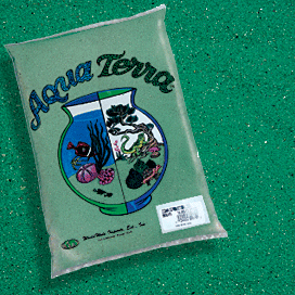 Pure Water Pebbles&reg; Green Coloured Aquarium Sand